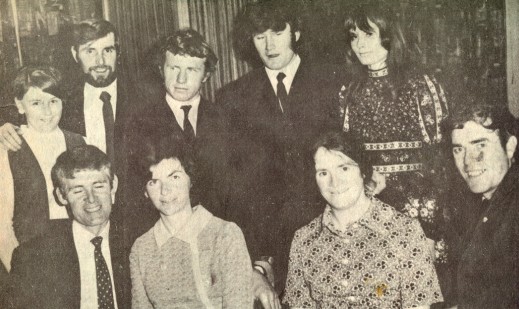 Maghery GFC victory dinner in Ardmore Hotel Newry
Sunday 7th March 1971