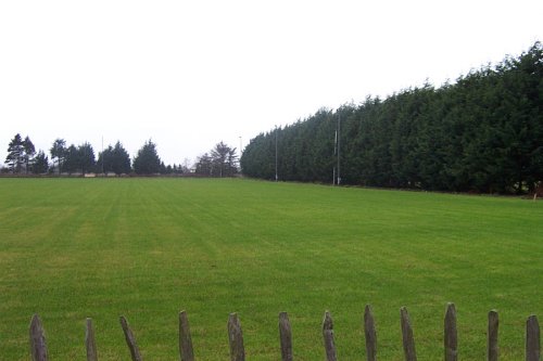 The new surface has been laid and work on the new perimeter fence has commenced - angle 1