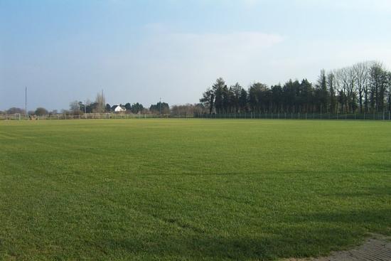 View of the pitch, taken from R. Blackwater end.