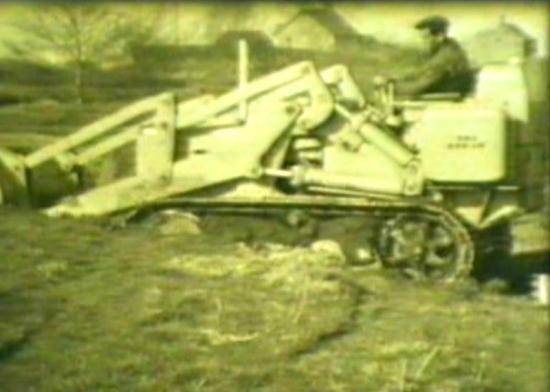 Heavy machinery was used to clear the ground.