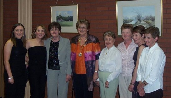 Attending the Mayoral Reception for the Maghery championship winning teams of 2003 and 1962