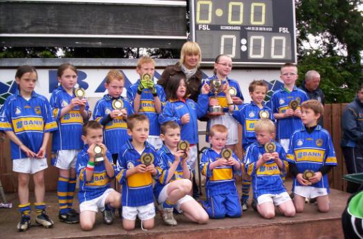 Victorious Maghery team