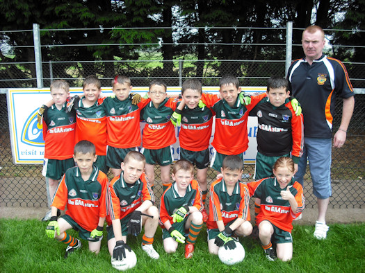 The Eire Og team that took part in the annual Larrybo Cusack Tournament